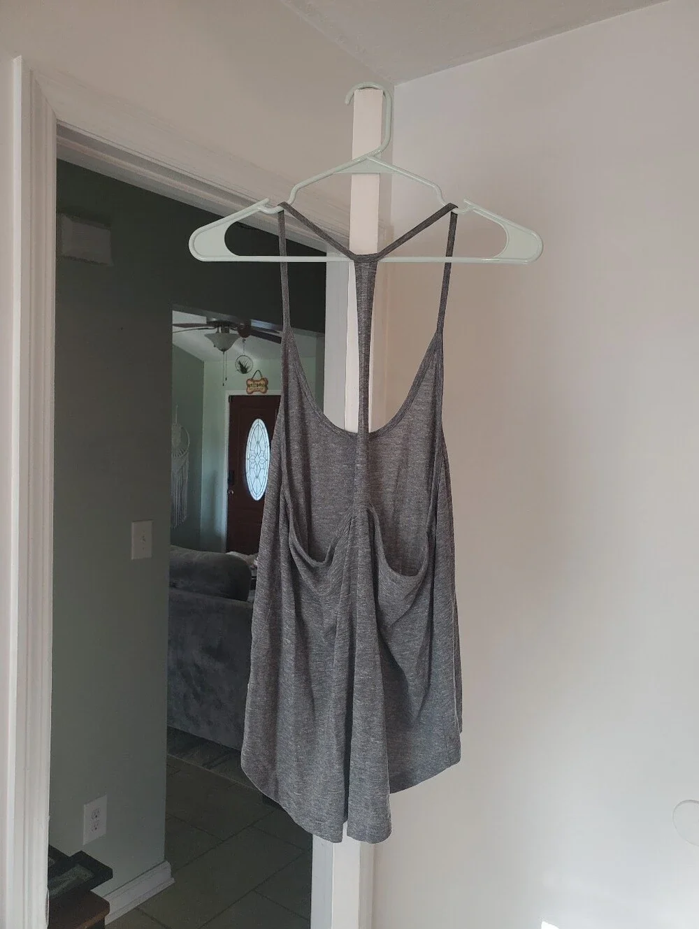 Vans Gray Racerback Tank Top - Picture 4 of 6